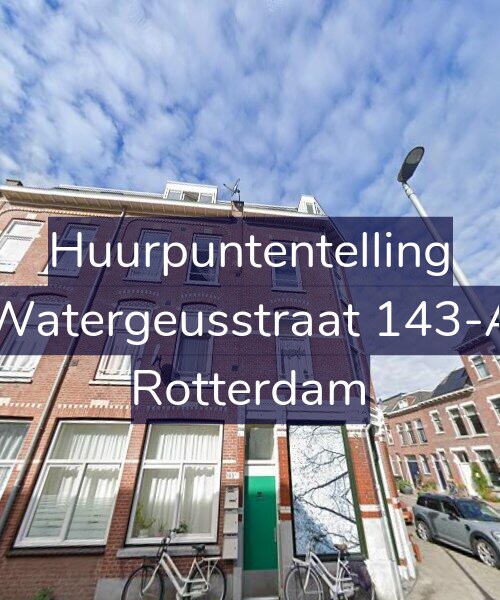 Foto gevel Huurpuntentelling voor Watergeusstraat 143-A, Rotterdam