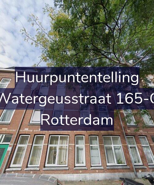 Foto gevel Huurpuntentelling voor Watergeusstraat 165-C, Rotterdam