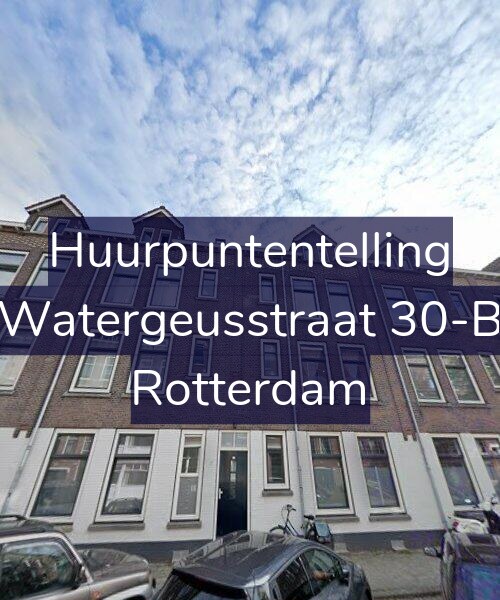 Foto gevel Huurpuntentelling voor Watergeusstraat 30-B, Rotterdam