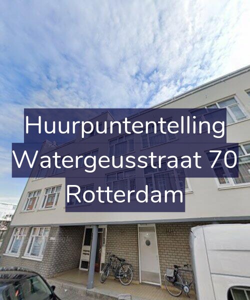 Foto gevel Huurpuntentelling voor Watergeusstraat 70, Rotterdam