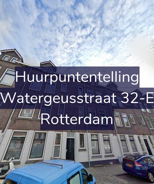 Foto gevel Huurpuntentelling voor Watergeusstraat 32-E, Rotterdam