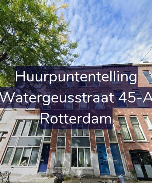 Foto gevel Huurpuntentelling voor Watergeusstraat 45-A, Rotterdam