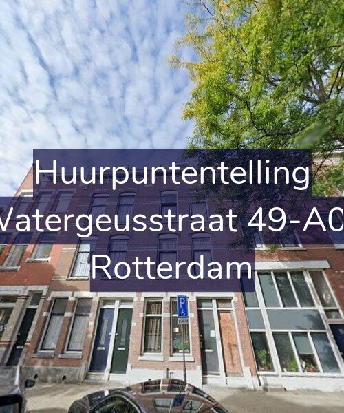 Foto gevel Huurpuntentelling voor Watergeusstraat 49-A01, Rotterdam