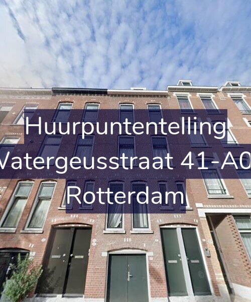 Foto gevel Huurpuntentelling voor Watergeusstraat 41-A02, Rotterdam