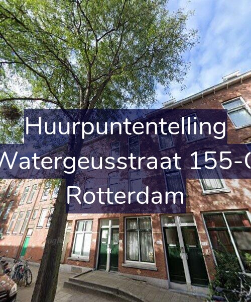 Foto gevel Huurpuntentelling voor Watergeusstraat 155-C, Rotterdam