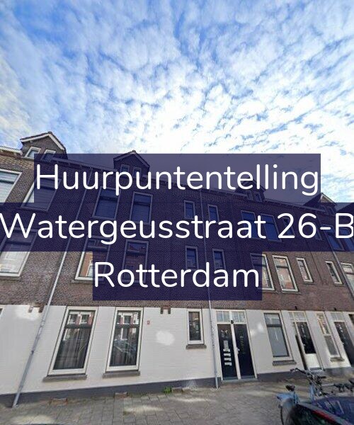 Foto gevel Huurpuntentelling voor Watergeusstraat 26-B, Rotterdam