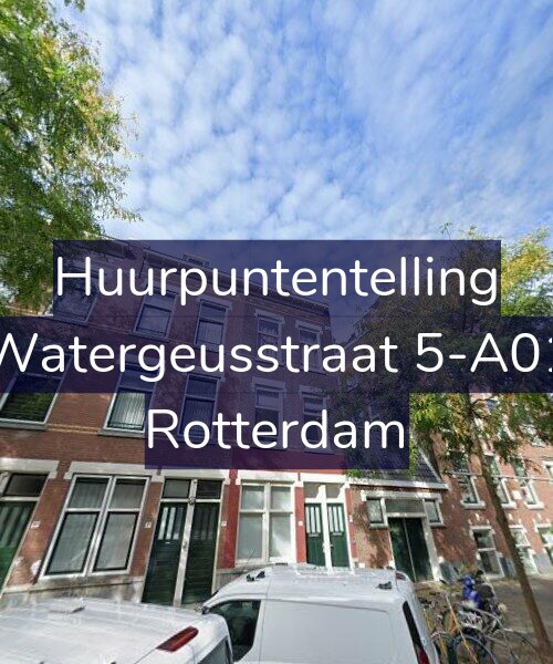 Foto gevel Huurpuntentelling voor Watergeusstraat 5-A01, Rotterdam