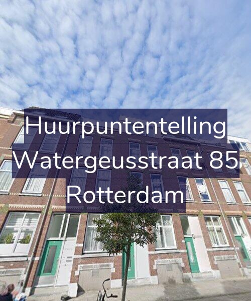 Foto gevel Huurpuntentelling voor Watergeusstraat 85, Rotterdam