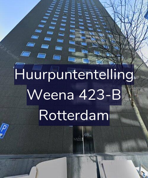 Foto gevel Huurpuntentelling voor Weena 423-B, Rotterdam