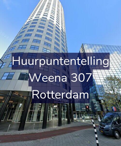Foto gevel Huurpuntentelling voor Weena 307, Rotterdam