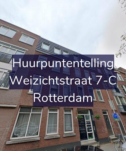 Foto gevel Huurpuntentelling voor Weizichtstraat 7-C, Rotterdam