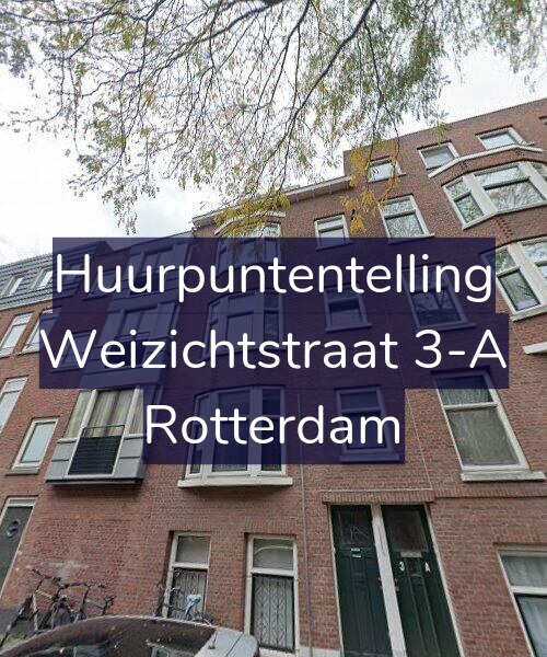 Foto gevel Huurpuntentelling voor Weizichtstraat 3-A, Rotterdam