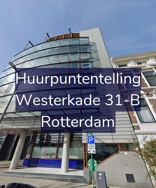 Foto gevel Huurpuntentelling voor Westerkade 31-B, Rotterdam
