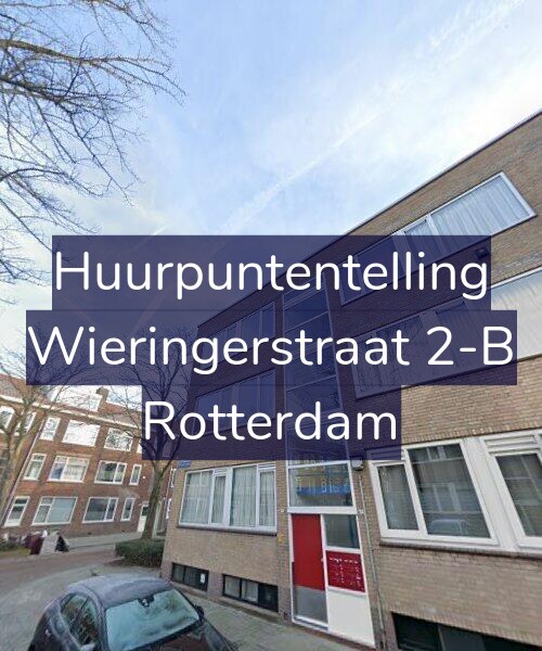 Foto gevel Huurpuntentelling voor Wieringerstraat 2-B, Rotterdam