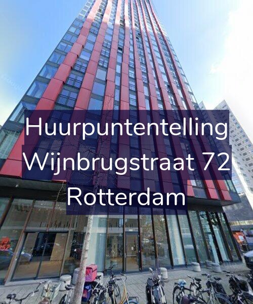 Foto gevel Huurpuntentelling voor Wijnbrugstraat 72, Rotterdam