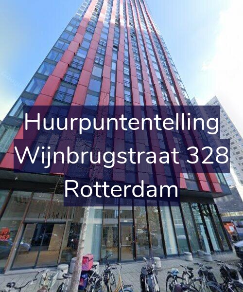 Foto gevel Huurpuntentelling voor Wijnbrugstraat 328, Rotterdam