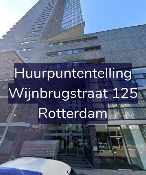 Foto gevel Huurpuntentelling voor Wijnbrugstraat 125, Rotterdam