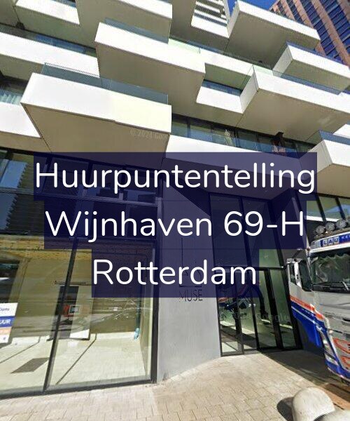 Foto gevel Huurpuntentelling voor Wijnhaven 69-H, Rotterdam