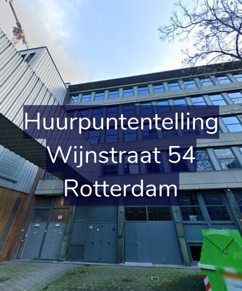 Foto gevel Huurpuntentelling voor Wijnstraat 54, Rotterdam