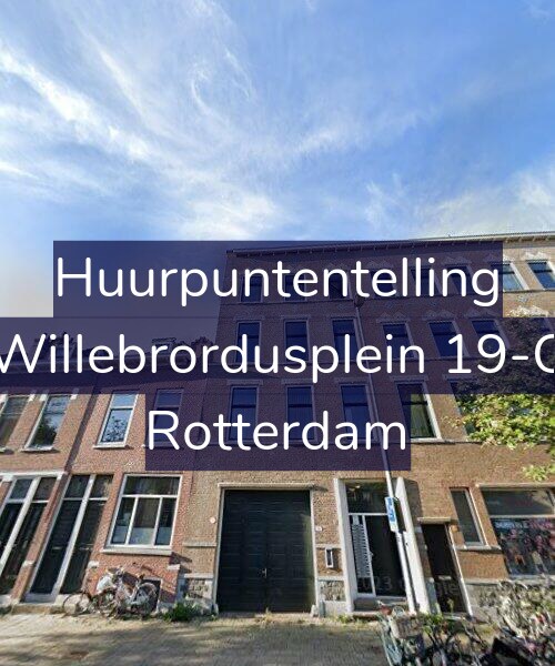 Foto gevel Huurpuntentelling voor Willebrordusplein 19-C, Rotterdam