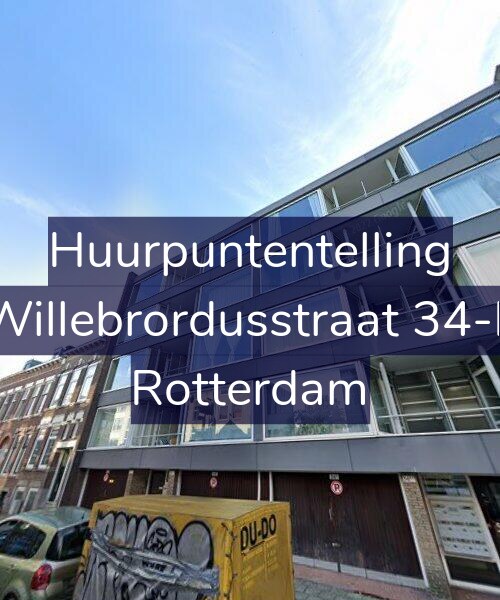 Foto gevel Huurpuntentelling voor Willebrordusstraat 34-E, Rotterdam