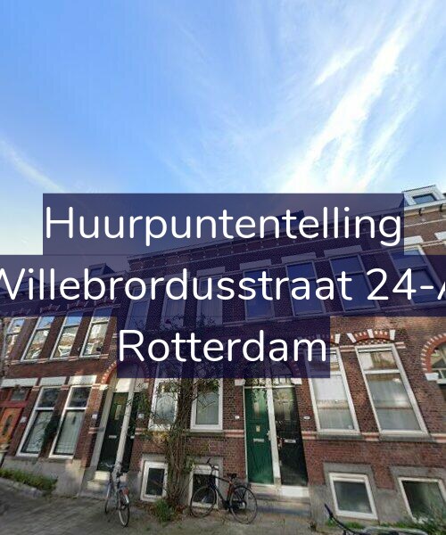 Foto gevel Huurpuntentelling voor Willebrordusstraat 24-A, Rotterdam