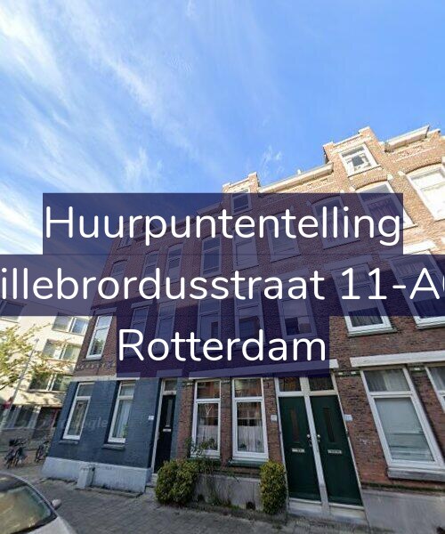 Foto gevel Huurpuntentelling voor Willebrordusstraat 11-A01, Rotterdam