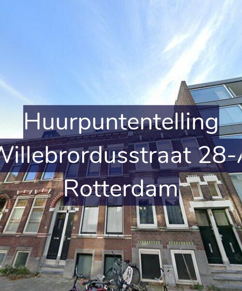 Foto gevel Huurpuntentelling voor Willebrordusstraat 28-A, Rotterdam