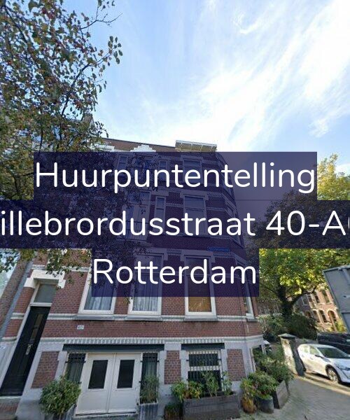 Foto gevel Huurpuntentelling voor Willebrordusstraat 40-A01, Rotterdam
