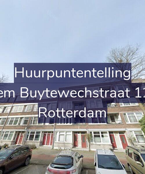 Foto gevel Huurpuntentelling voor Willem Buytewechstraat 121-B, Rotterdam