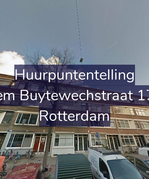 Foto gevel Huurpuntentelling voor Willem Buytewechstraat 175-D, Rotterdam