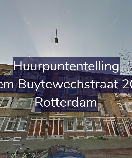 Foto gevel Huurpuntentelling voor Willem Buytewechstraat 206-C, Rotterdam