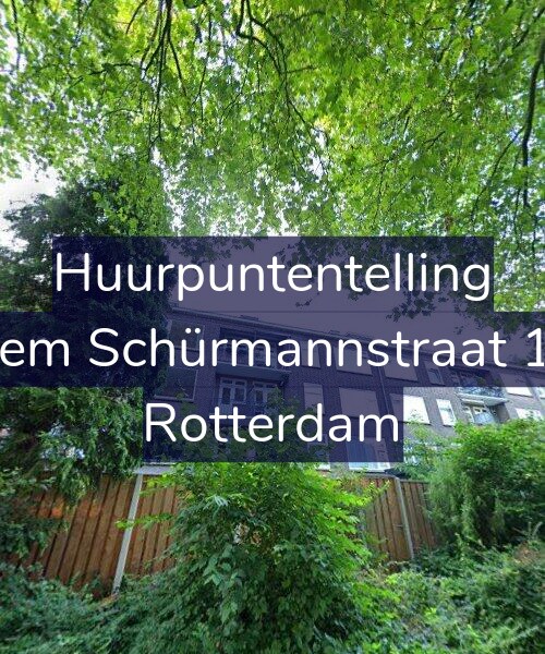 Foto gevel Huurpuntentelling voor Willem Schürmannstraat 17-C, Rotterdam