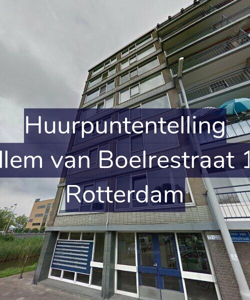 Foto gevel Huurpuntentelling voor Willem van Boelrestraat 109, Rotterdam