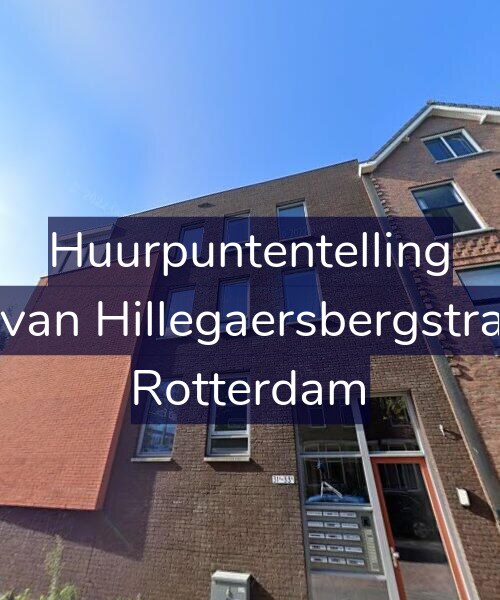Foto gevel Huurpuntentelling voor Willem van Hillegaersbergstraat 31-E, Rotterdam