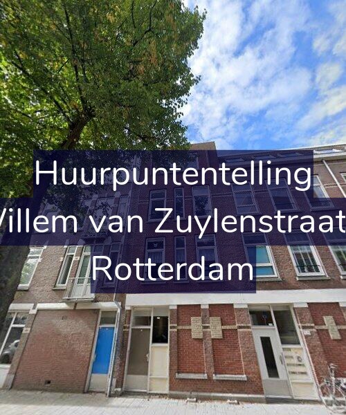 Foto gevel Huurpuntentelling voor Willem van Zuylenstraat 5, Rotterdam