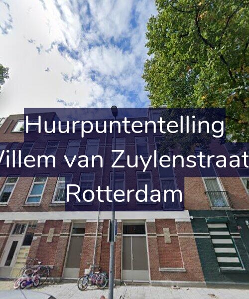 Foto gevel Huurpuntentelling voor Willem van Zuylenstraat 1, Rotterdam