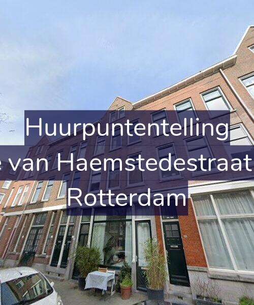 Foto gevel Huurpuntentelling voor Witte van Haemstedestraat 32-B, Rotterdam