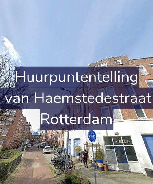 Foto gevel Huurpuntentelling voor Witte van Haemstedestraat 24-A, Rotterdam