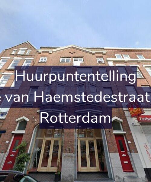 Foto gevel Huurpuntentelling voor Witte van Haemstedestraat 42-B, Rotterdam