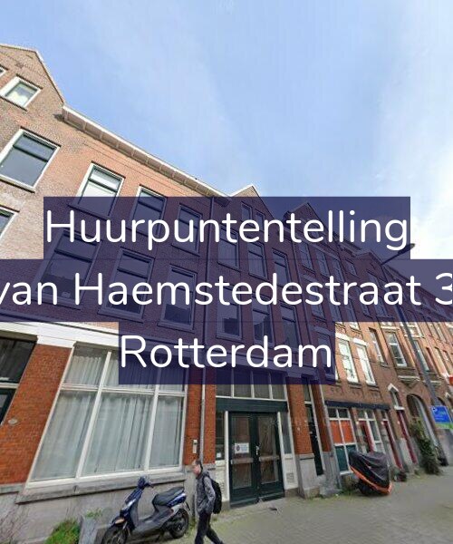 Foto gevel Huurpuntentelling voor Witte van Haemstedestraat 34-A01, Rotterdam