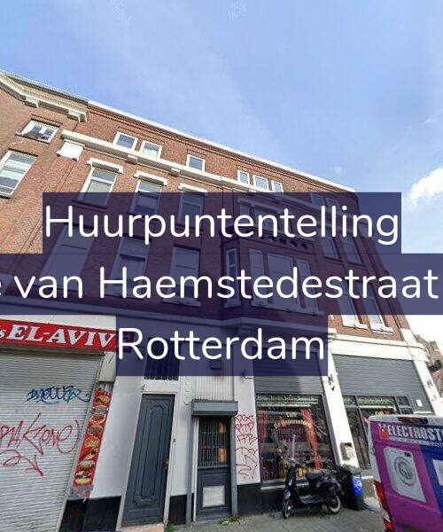 Foto gevel Huurpuntentelling voor Witte van Haemstedestraat 44-A, Rotterdam