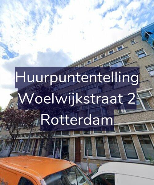Foto gevel Huurpuntentelling voor Woelwijkstraat 2, Rotterdam