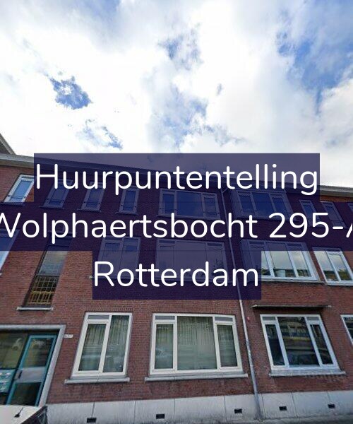 Foto gevel Huurpuntentelling voor Wolphaertsbocht 295-A, Rotterdam