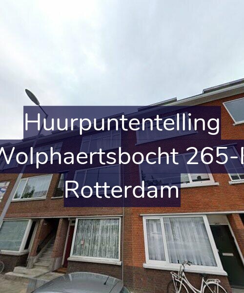 Foto gevel Huurpuntentelling voor Wolphaertsbocht 265-B, Rotterdam