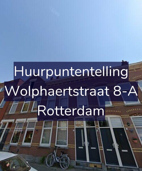 Foto gevel Huurpuntentelling voor Wolphaertstraat 8-A, Rotterdam