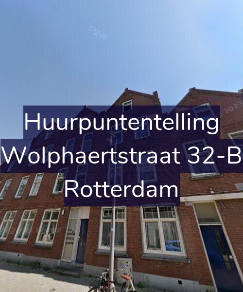 Foto gevel Huurpuntentelling voor Wolphaertstraat 32-B, Rotterdam
