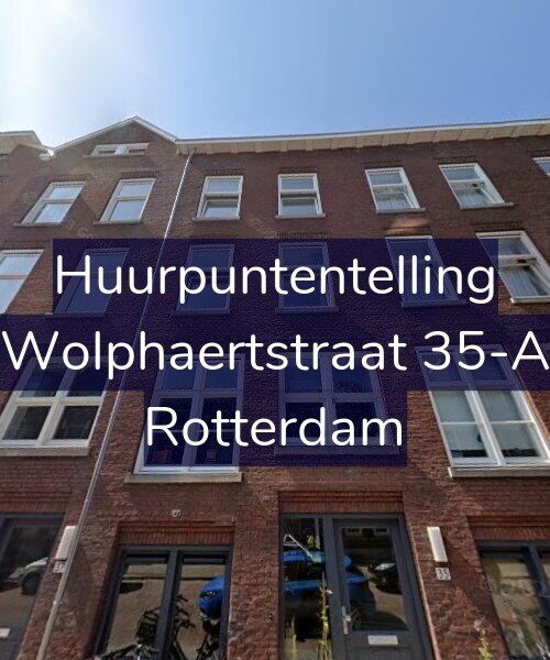 Foto gevel Huurpuntentelling voor Wolphaertstraat 35-A, Rotterdam