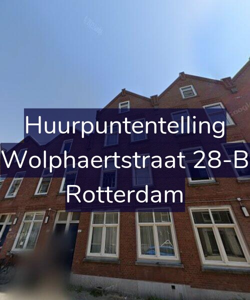 Foto gevel Huurpuntentelling voor Wolphaertstraat 28-B, Rotterdam
