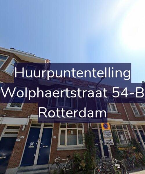 Foto gevel Huurpuntentelling voor Wolphaertstraat 54-B, Rotterdam